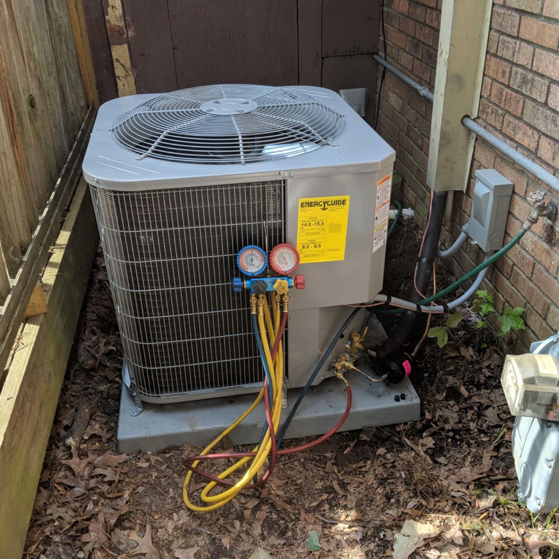 hvac maintenance service temperature checking